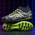 thumbnail image 4 of Botas de fútbol profesionales para hombre, botines antideslizantes, ultraligeros, transpirables, para entrenamiento deportivo al aire libre, novedad, 4 of 5