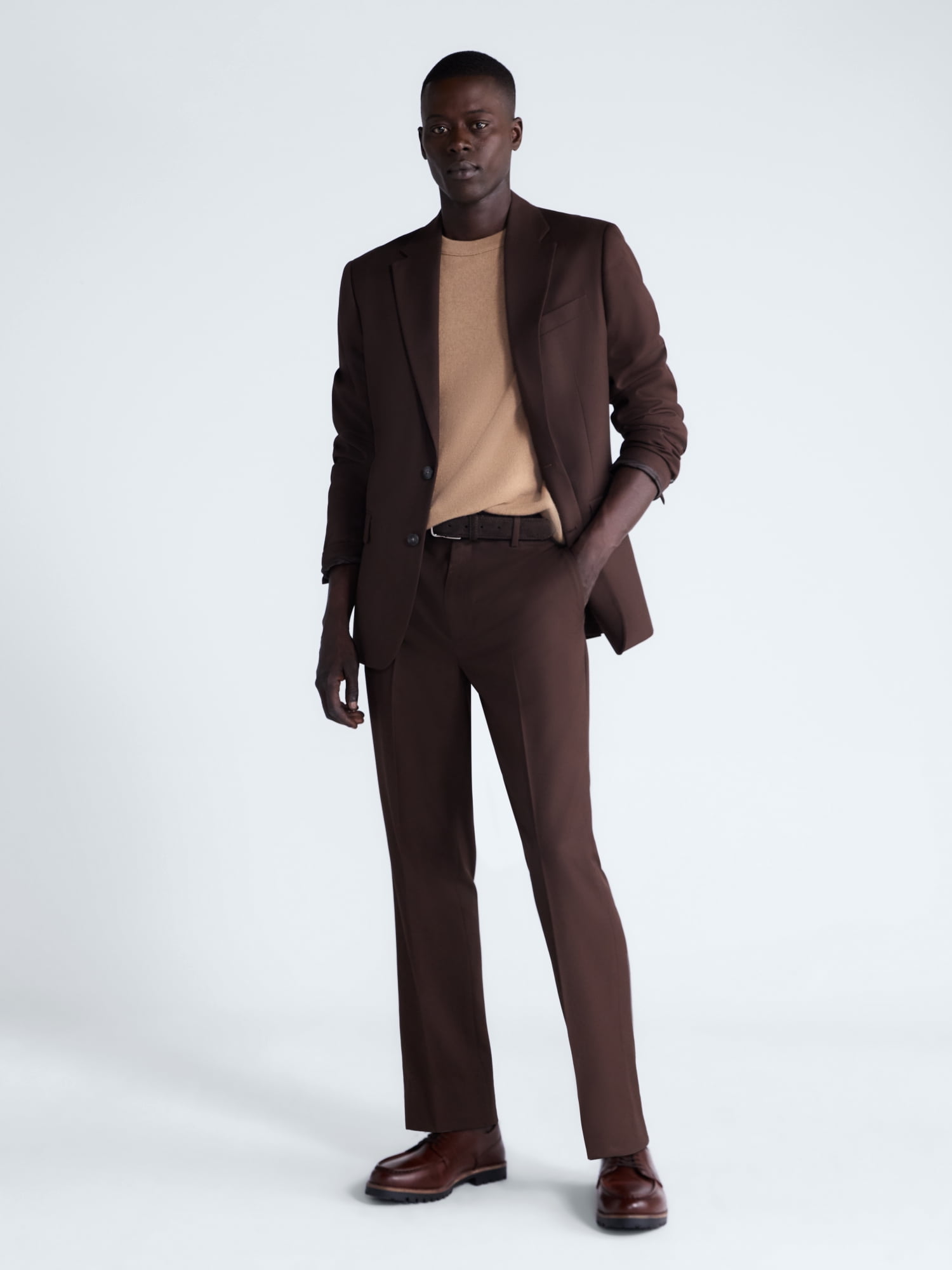 Free Assembly Men's Suiting Pants, Waist Sizes 30-44