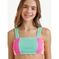 thumbnail image 3 of Justice Girls Color Blocked Popcorn Color Bikini Swimsuit , Sizes XS-XL, 3 of 6