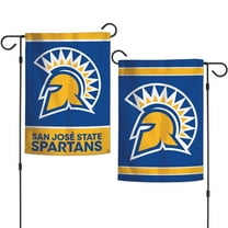 San Jose State Spartans 12.5” x 18" Double Sided Yard and Garden College Banner Flag Is Printed in the USA