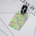 thumbnail image 5 of Luggage Tags for Suitcases, colorful fruit rainbow Leather Bag Luggage Tags ID Label Tags Privacy Protection Travel Bag Labels, 5 of 6