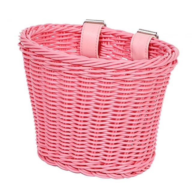 maskred Panier de Rangement pour Guidon de Vélo pour Enfants Installation Facile Accessoires Roses