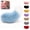 Blue, variant on Fluffy Car Tail, Remote Control Wagging Furry Cat Tail Fit Vehicle Exterior Accessory, Voice-Activated Plush Cute Fox Rear Ornament, Electric Rechargeable Dog Waving Decoration for Auto Trunk Bumper