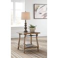 thumbnail image 3 of Ashley Furniture Table de Chevet en Brun et Noir, 3 of 5