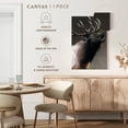 thumbnail image 4 of Elephant Stock American Icon Elk Wall Art - Vertical Canvas Wall Art - Living Room Wall Decor - Animal Canvas - Gray And Brown Decor By Kevin Daniel - 8" x 12", 4 of 4