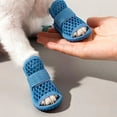 thumbnail image 6 of Viflosae Dog Boots Dog Booties Summer Breathable Mesh Shoes Small Dog Shoes Size 2 Recommended To Weigh, 6 of 8