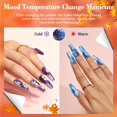 thumbnail image 4 of Kit de polvos para uñas AZUREBEAUTY que cambia de color para otoño e invierno, 4 of 8