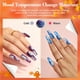 thumbnail image 4 of Kit de polvos para uñas AZUREBEAUTY que cambia de color para otoño e invierno, 4 of 8