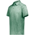 thumbnail image 2 of Holloway B31164543 Electrify CoolCore Polo T-Shirt, Dark Green Heather - Small, 2 of 2