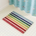 thumbnail image 2 of Mainstays Kids Vintage Stripe Bath Rug, 32" x 20", 2 of 5