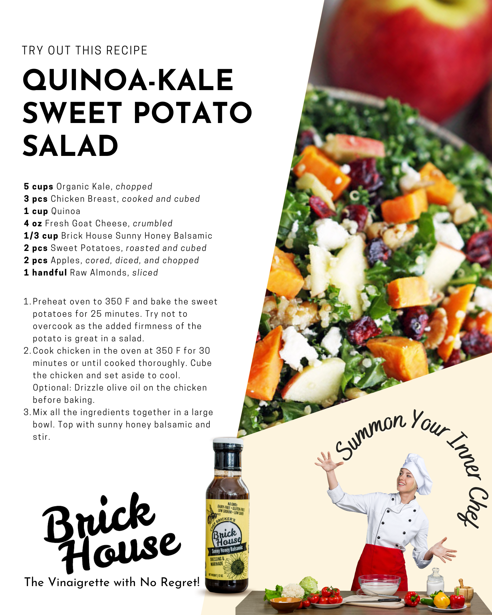 The Brick Castle: Dressing your salad with Oxo Good Grips and