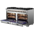 thumbnail image 5 of Forno Capriasca 60-Inch Freestanding Gas Range, 10 Burners, True Convection Oven, 5 of 9