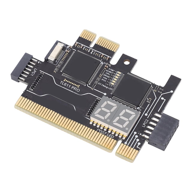 Tarjeta De Diagnóstico De La Placa Base, Tarjeta De Depuración De La Placa Base Multiusos Fácil De Usar De Alta Precisión Para CPU