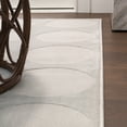 thumbnail image 6 of JONATHAN Y SANDSTONE 3 x 5 Area Rug, Adrian Circle Dot - White/Cream, SND105B-3, 6 of 10