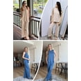 thumbnail image 4 of MINTREUS Lounge Sets for Women Knit Loose Tank Top Wide Leg Pants Soft Comfy Pajamas Set 2-Piece Outfits, 4 of 4