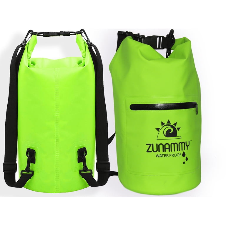 Zunammy 20 LT Waterproof Dry Bag with Outer Pocket - Walmart.com