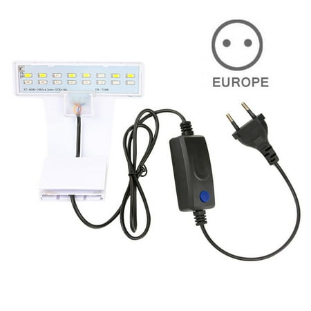 

Slim LED Aquarium Lights Clip-on LED Plants Grow Light 8W Freshwater Lamps Waterproof Lamp For Fish Tanks