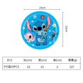 thumbnail image 3 of Decoración para fiesta de cumpleaños de Disney Stitch, vajilla, mantel, telón de fondo, pancarta, vasos de papel, platos, globos azules y rosados, suministros para bebé, 3 of 5