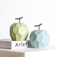 thumbnail image 3 of Nordic Sculpture Figurines for Interior Office Desk Accessories Home Decor Pear for Apple Ceramic Decor Abstract Fruit Ornaments (B1), 3 of 7