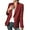 Red, variant on Vedolay Blazer jacket Womens Casual Long Sleeve Lapel Open Front Button Work Business Jackets with Pockets,Red L