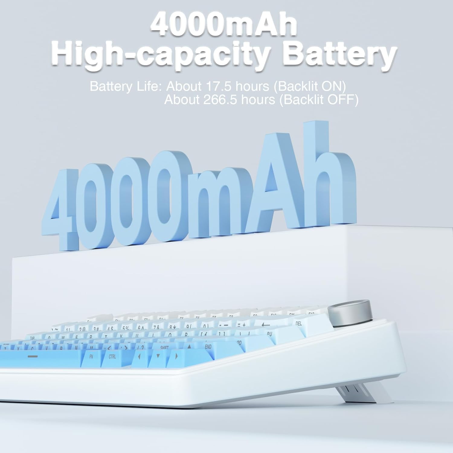 Restored AULA F75 Pro Wireless Mechanical Keyboard,75% Hot Swappable Custom Keyboard,RGB Backlit,Pre-lubed Linear Switches,Side Printed PBT Keycaps Mechanical Gaming Keyboards