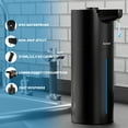 thumbnail image 5 of Aunmaon Automatic Soap Dispenser Touchless,Upgrade 15 Adjustable Volume For Thick And Thin Liquid Battery Hand Soap Dispenser,Dish Soap Dispenser Kitchen Bathroom,Auto Soap Dispenser Hands Free Black, 5 of 6