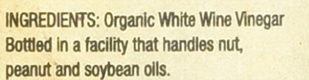Napa Valley Naturals Organic White Wine - Vinegar - Case of 4 - 1 Gal