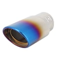 thumbnail image 2 of Car Rear Tail Throat,Stainless Steel Car Modified Exhaust Tip Exhaust Pipe Breakthrough Technology, 2 of 8