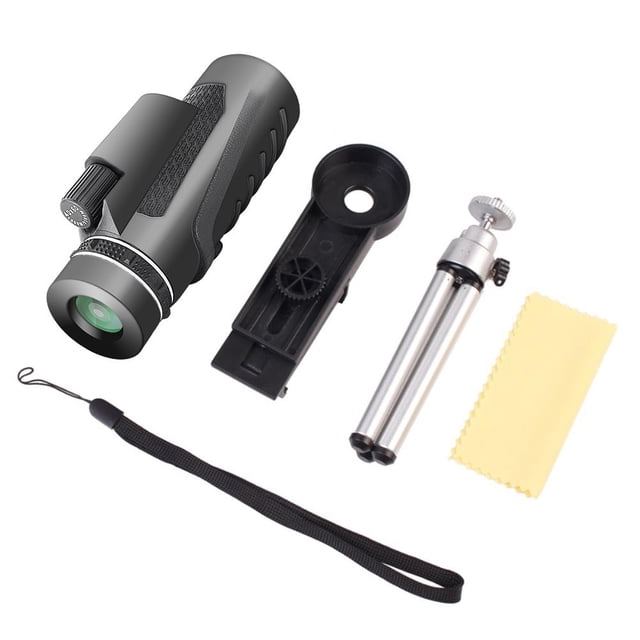 Telescopio Profesional Impermeable Alcance Monocular Portátil Para Senderismo Camping 40X60 Vogacara OD015564-02