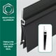 thumbnail image 4 of Door Sweep M-D Building Products, 91 cm, vinilo de aluminio negro, 4 of 8