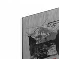 thumbnail image 2 of Luxe Metal Art 'Fujiyoshida And Car' by Pechane, Metal Wall Art, 12"x16", 2 of 9