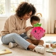 thumbnail image 7 of Clearance! Plush Strawberry Music Toy – Interactive Beat Piano Doll, Great Parent-Child Bonding Toy, Cute Plushies for Babies, Sensory Stuffed Animal for Rhythm, 7 of 7