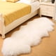 thumbnail image 3 of Cojín de suelo irregular y sencillo para mesita de noche, cojín de sofá, cojín de lana, cojín para silla, alfombra blanca, 3 of 6