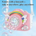thumbnail image 6 of BiFandian Rechargeable Automatic Bubble Camera Toy, Light & Music Play Camera with Strap, Portable Fun Plaything for Outdoor and Indoor Activity, 6 of 6