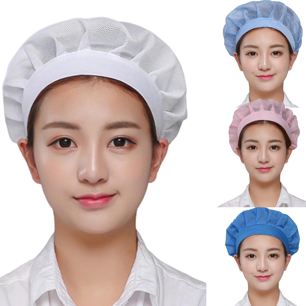Chef Hat Kitchen Cooking Chef Cap Food Service Hair Nets Chic Hair Nets 