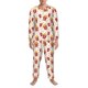 thumbnail image 3 of Fotbe Popcorn Pijama de Hombre con Estampado de Manga Larga, Conjunto de 2 Piezas, Ropa de Dormir Suave y Cómoda con Bolsillos-Small, 3 of 7