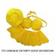 thumbnail image 3 of Traje de ganso para luau - Ropa de ganso para el porche - Ropa de verano para luau para gansos de 58 cm (bikini), 3 of 7