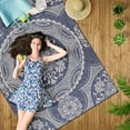 thumbnail image 6 of Beverly Rug Outdoor Rugs 6' x 9' Patio, Porch, Garden Blue, 6 of 8