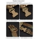 thumbnail image 2 of 2 hebillas de correa Molle para montaje en superficie, hebillas de chaleco Airsoft (arena) Ehuebsd Para estrenar, 2 of 9