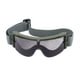 thumbnail image 5 of Gafas militares resistentes a impactos y transpirables, gafas protectoras para exteriores para hombres y mujeres, montura verde oliva, lentes grises, 5 of 5
