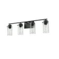 thumbnail image 3 of Millennium Lighting  Serena 3/4 Light Vanity Fixture 4 Light - Matte Black, 3 of 5