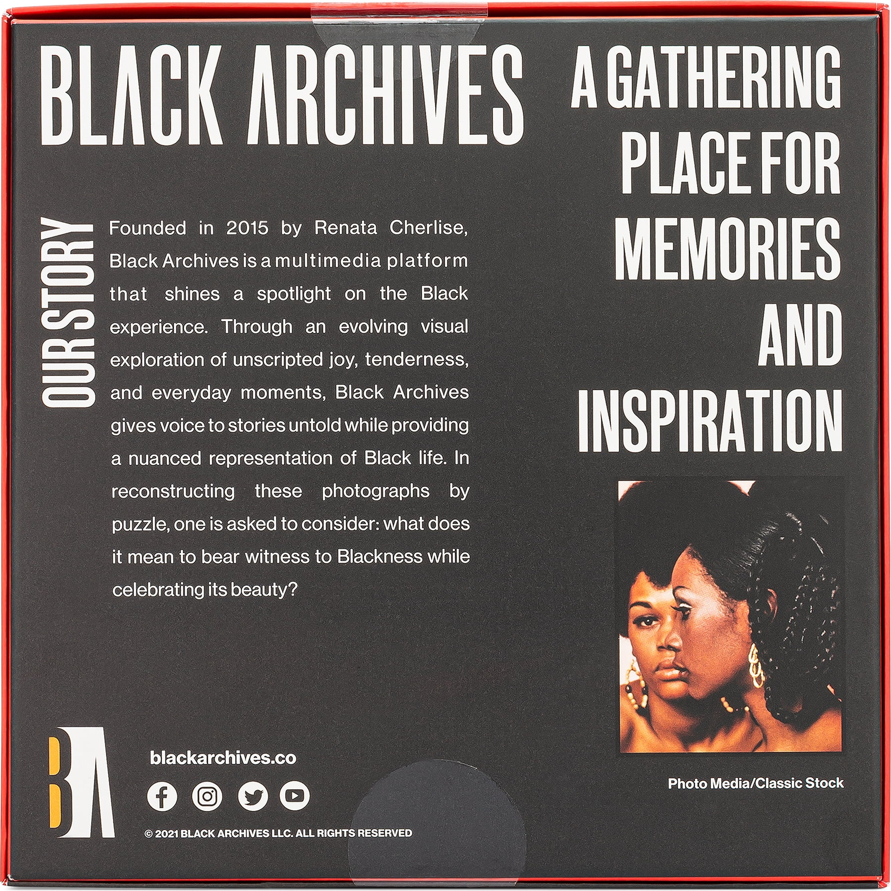 Black Archives Puzzle: Two Women, 1000 Piece Puzzle