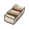 thumbnail image 2 of 2pcs Clothes Organizer Storage Box Foldable Underwear Organizers Storage Dividers Drawer Organizer Jeans Wardrobe Organize, 2 of 4