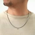 thumbnail image 3 of Nuragold 10K White Gold Solid Rope Diamond Cut Chain Necklace 16"-30" (1.5mm-6mm) Made in Italy (Mens Womens Unisex Jewelry, 3 of 22