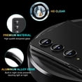 thumbnail image 3 of Dteck for Samsung Galaxy Z Fold4 5G Camera Lens Protector, 9H Tempered Glass Camera Cover Screen Protector Metal Individual Ring for Samsung Fold4 5G 2022 Release, Black, 3 of 7