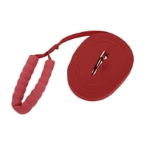 Training Dog Leash 49.2ft Long Puppy Leashes with Foam Handle for Small Medium Dogs Puppy Red