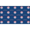 PSG MLB Texas Rangers Flat Gift Wrap