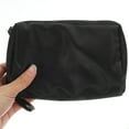 thumbnail image 5 of Yardwe Black Travel Makeup Bag Organizer Zipper Pouch Portable Cosmetics and Toiletry Bag, 5 of 8