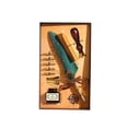 thumbnail image 2 of SSZMDLB Quill Pen Calligraphy Set, Dip Pen with 5 Replacement Nibs and 15ml Ink, Stainless Steel Gothic Pen for Ink Painting, Outlining, English Calligraphy, Includes Fire Paint Seals and Matching, 2 of 7