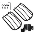 thumbnail image 2 of Tail Light Covers, Car Taillight Cover Carbon Steel  Match Easy Installation  For Vehicle, 2 of 8